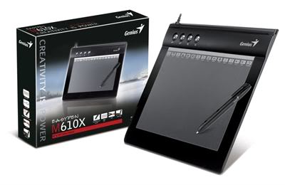 Genius Ailesinin Yeni Üyesi Grafik Tablet "Easypen M610X" Genius Ailesinin Yeni Üyesi Grafik Tablet "Easypen M610X"